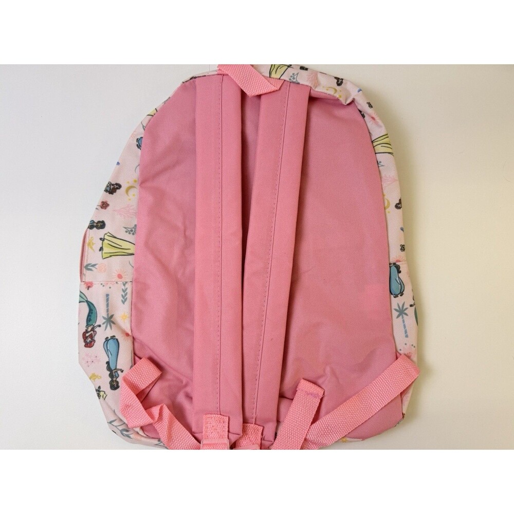 New Fast Forward Disney Princess Pink Multi-Color Large Backpack Book Bag NWT - Picture 7 of 9